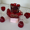 Old Red Glass pieces