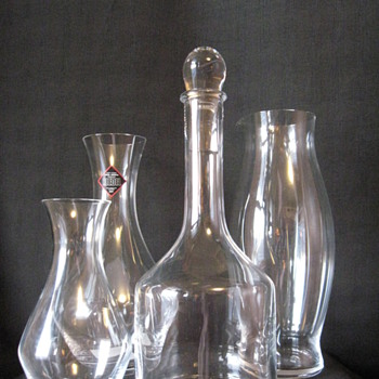 RIEDEL DECANTERS AND WATER PITCHER - AUSTRIA - Glassware