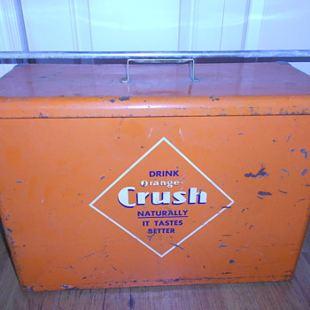 Orange Crush Airline Cooler 