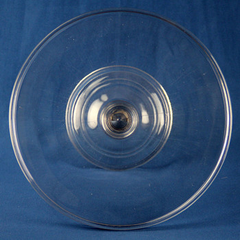 Central Glass Company #544 Plain Cake Stand c1880 - Glassware