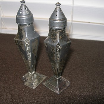 Antique Salt & Pepper Shakers