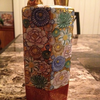 vintage whistling sake decanter