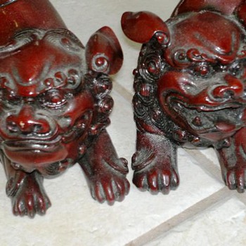 Chinese ? Foo Dogs?