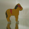 HORSE FROM A TOY PUZZLE 85-90 YEARS OLD