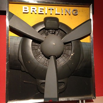 A nice 3D Breitling watch Advertising stand