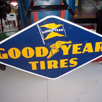 GoodYear Tires Sign 1952 - Signs