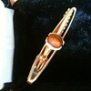 Swank Tie clip Red Roman Head 