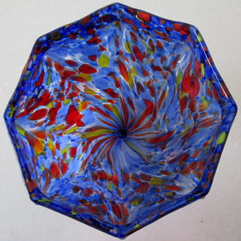 KRALIK KNUCKLE VASE - Art Glass