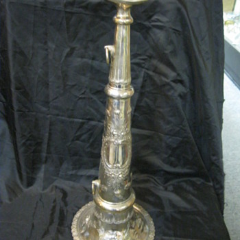 Mid 19th century Silver plated Firemans Horn