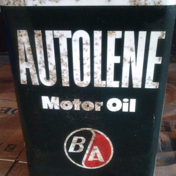 British-American Oil Co. 1gal - Petroliana