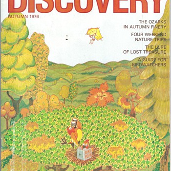 1976 "DISCOVER MAGAZINE" THE ALLSTATE MOTOR CLUB MAGAZINE - Paper