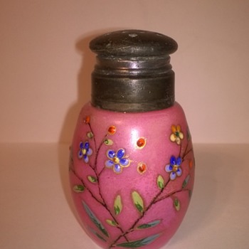 Unusually Decorated Shaker - Art Glass