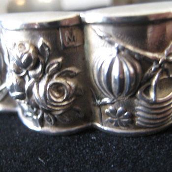 Sterling bracelet marked David