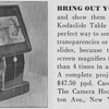 1950 Kodaslide Table Viewer Advertisement