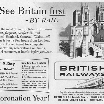 1953 - British Railways Advertisements