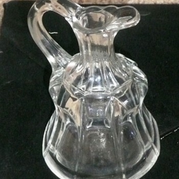 Clear Glass Cruet - Glassware
