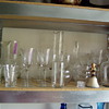 INHERITED ANTIQUE GLASSWARE