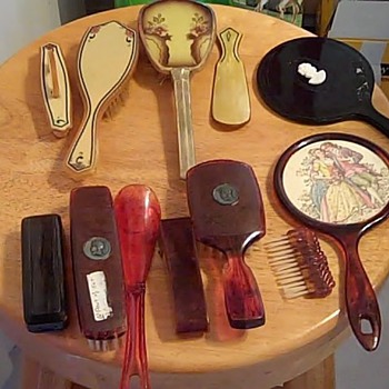 Vanity sets (1930's) - Accessories