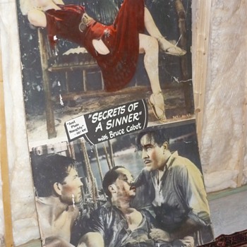 30s Movie Poster Secrets of a Sinner - Movies