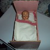 VINTAGE DOLL/HOMEMADE CRIB