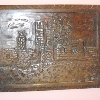 Wood carving scenery