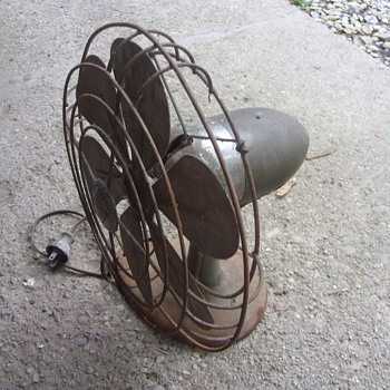 art deco airflow fan
