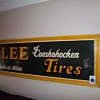 old lee tire tin sign
