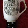 Hall China tri-state East Liverpool Ohio pottery festival 1986 mug