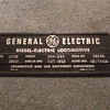 PRR GE Builders Plate