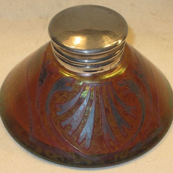 CZECH GOLDBERG INKWELL. - Pens