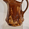 Art Pottery Vintage Drip Glaze Pottery Pitcher Unknown Maker Bennington?