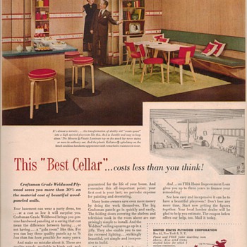 1950 Weldwood Plywood Advertisements