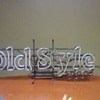 vintage old stlye beer sign 