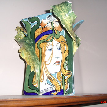 Salvini Italia art nouveau vase - Art Nouveau