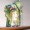 Salvini Italia art nouveau vase