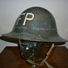 British Civil Defence WWII Fire Party steel helmet 1941