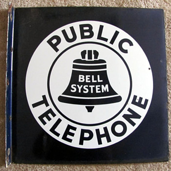 Public Telephone Sign