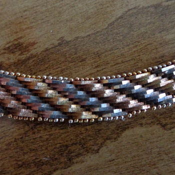 One of MyLast Finds: Sterling Multi-Colour Necklace - Fine Jewelry