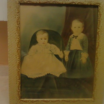 19 CENTURY  CRAYON PHOTOGRAPHY