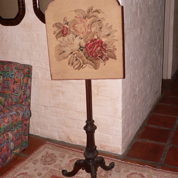Victorian Fire Screen ?
