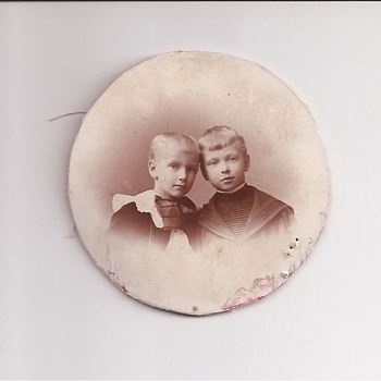 My Great Grandfather in 1895 - Photographs