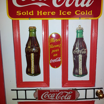 1947 Coca-Cola French Palm Push