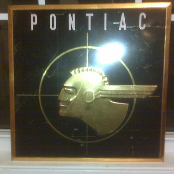 Antique Pontiac Sign - Signs