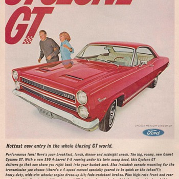 1966 Ford / Mercury Comet Advertisements