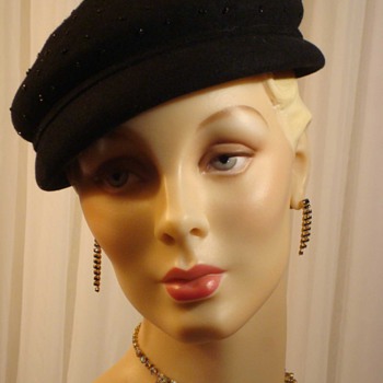 New York Creation 1950s Toque Topper from New York Creations