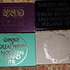 1970-76, uk coin sets-1st decimal/last £sd.