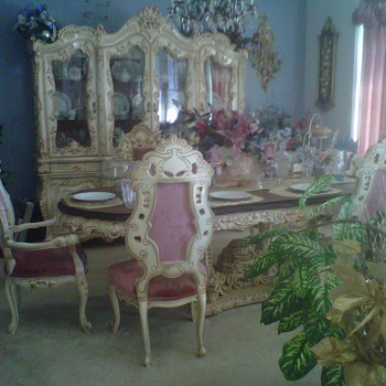 Handcrafted Italian Dining Room Ensemble