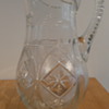 19th CENTURY CUT GLASS JUG