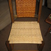Cane seat chair