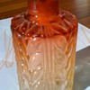 Baccarat(?) rose tiente perfume bottle